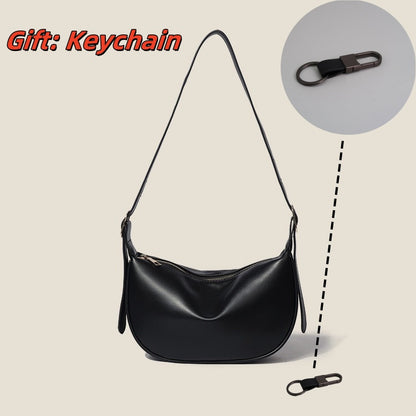 Retro Women's Bag New Style All-match Niche Autumn And Winter Shoulder Messenger Bag Design Shoulder Messenger Bag Office Worker Commuting All-match Dumpling Bag