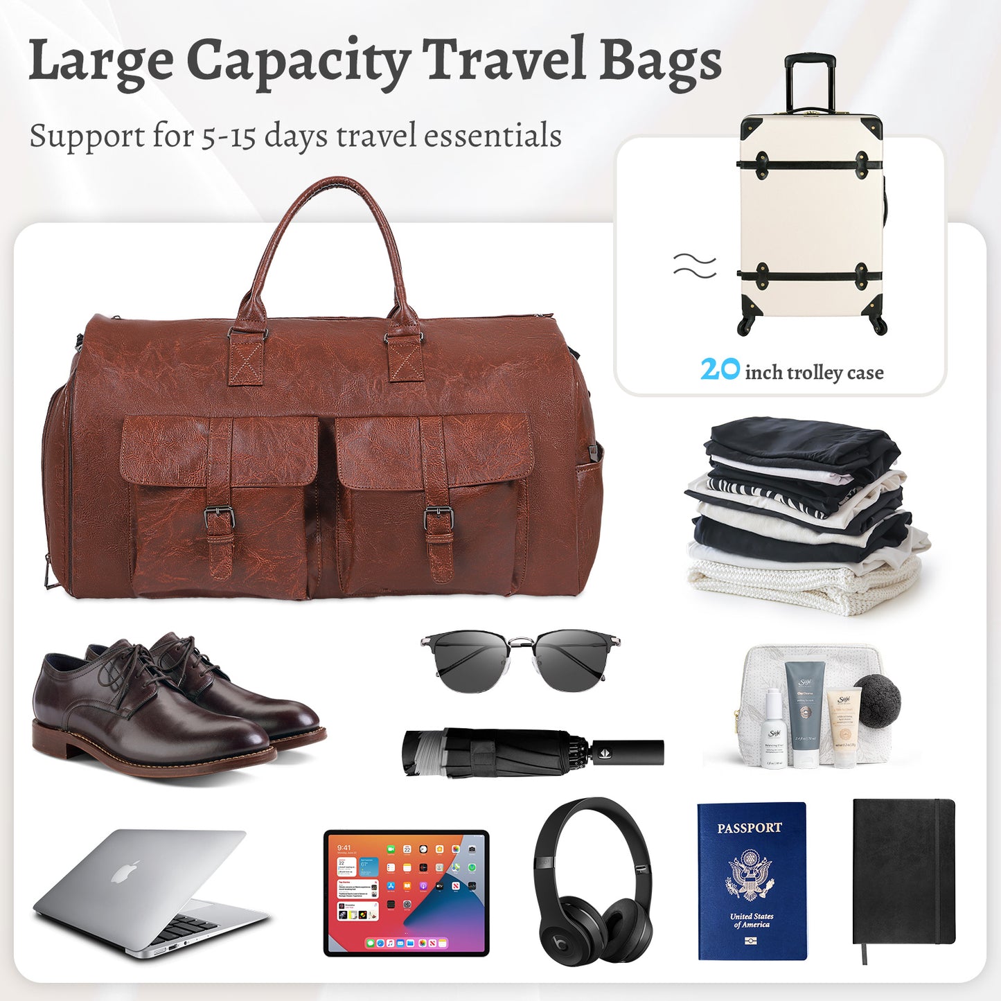 luxe-hide leather bags 

